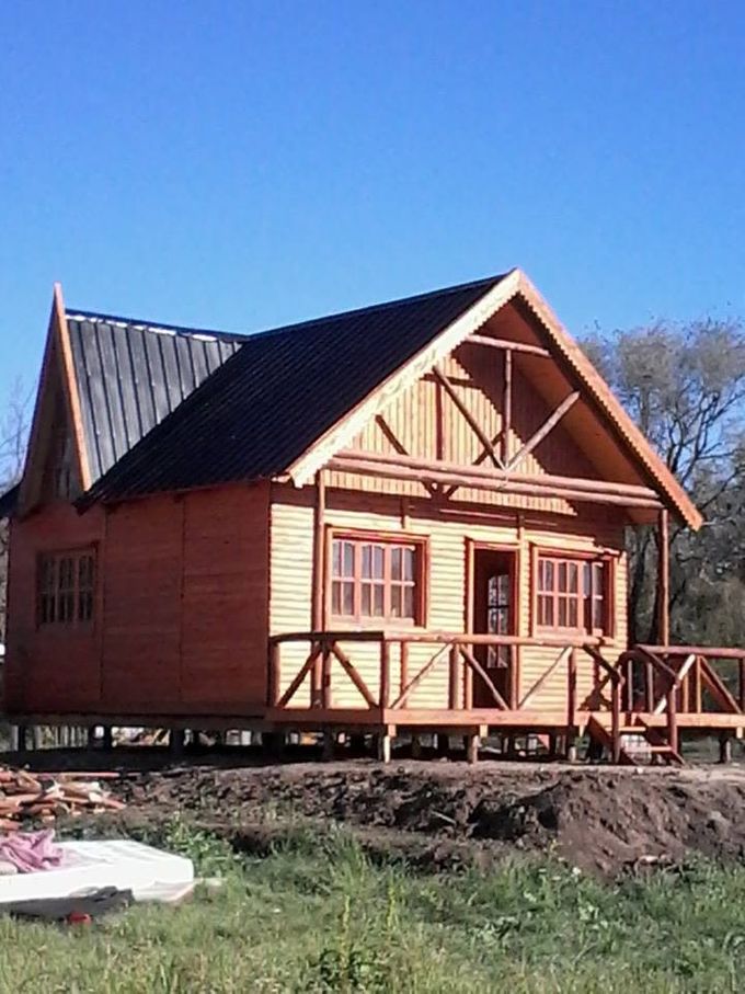 Cabaña de 51 m2 entrepiso con lucarna, Entre Rios, Argenitna